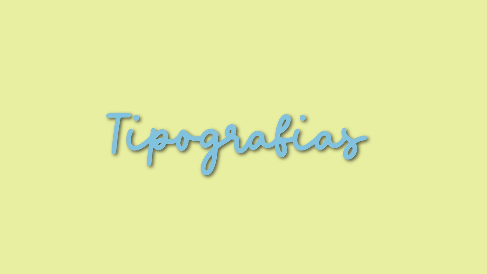 Paquete descargable de tipografías